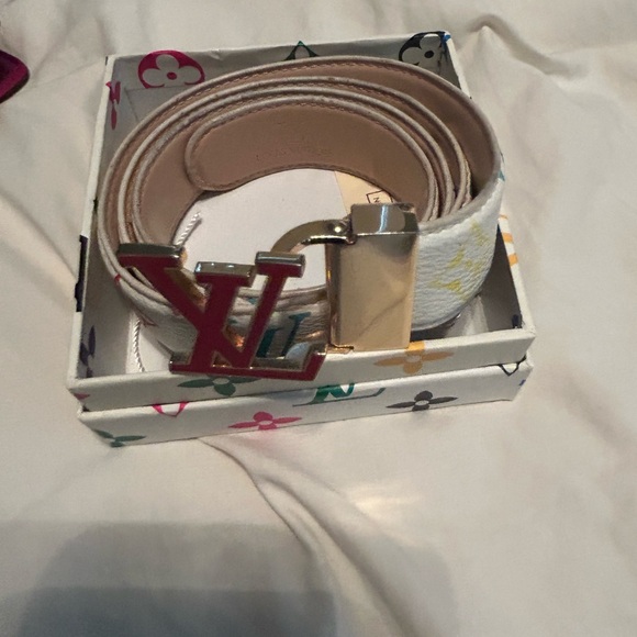 Authentic Louis Vuitton Women Multicolor Belt - Picture 3 of 7